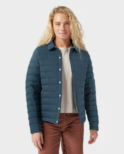 STIO Women's Skillet Stretch Down Shirt Jacket -Stio Activewear 100030 443 4