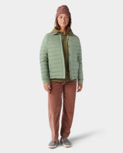 STIO Women's Skillet Stretch Down Shirt Jacket -Stio Activewear 100030 720 1