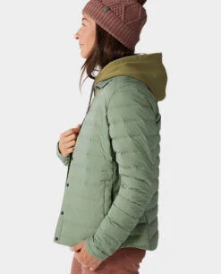 STIO Women's Skillet Stretch Down Shirt Jacket -Stio Activewear 100030 720 5