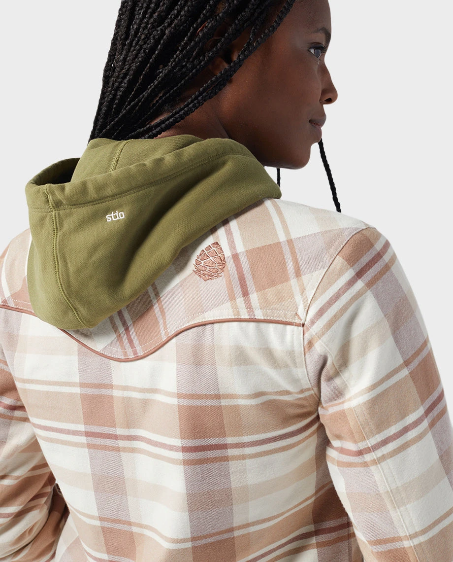 Women's Buckhorn Insulated Snap Shirt STIO Women's Buckhorn Insulated Snap Shirt -Stio Activewear 100039 294 3