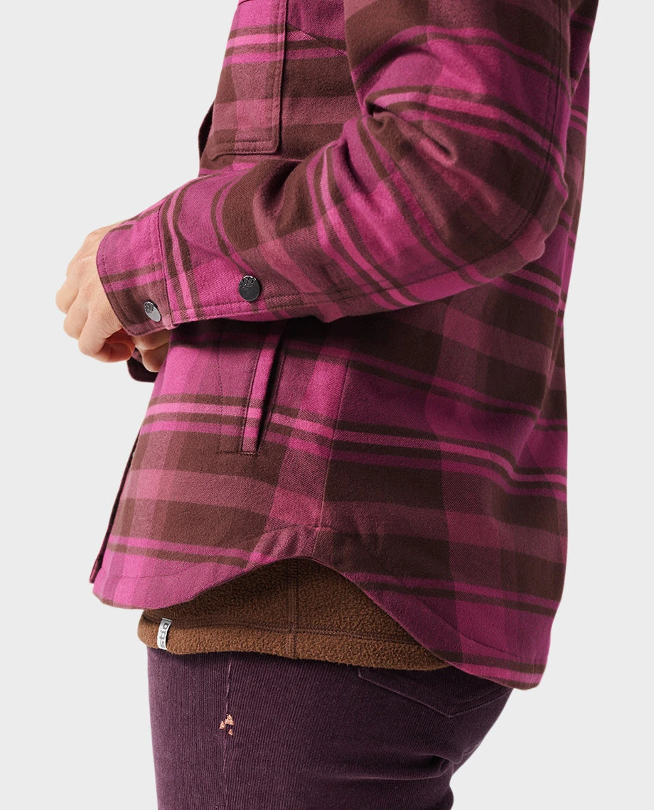 Women's Buckhorn Insulated Snap Shirt STIO Women's Buckhorn Insulated Snap Shirt -Stio Activewear 100039 544 2 ALT