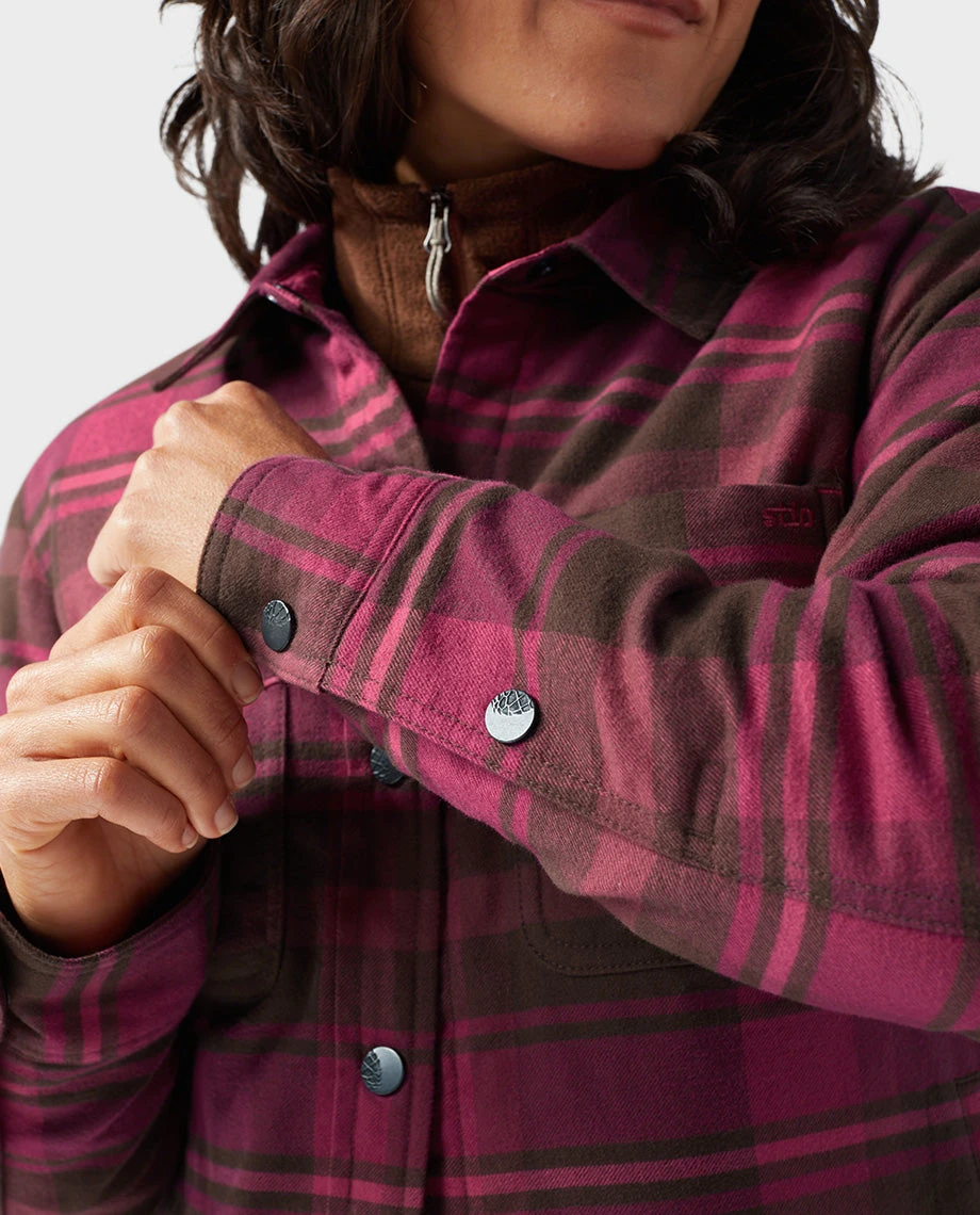 Women's Buckhorn Insulated Snap Shirt STIO Women's Buckhorn Insulated Snap Shirt -Stio Activewear 100039 544 4