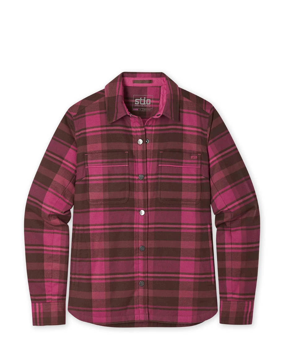 Women's Buckhorn Insulated Snap Shirt STIO Women's Buckhorn Insulated Snap Shirt -Stio Activewear 100039 544