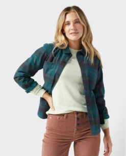 STIO Women's Buckhorn Insulated Snap Shirt 21 STIO Women's Buckhorn Insulated Snap Shirt -Stio Activewear 100039 732 1