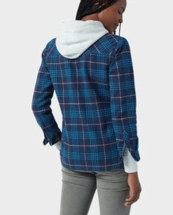 STIO Women's Hutkeeper Flannel Shirt -Stio Activewear 100062 425 5