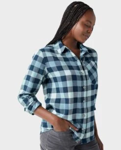 STIO Women's Dovetail Lightweight Flannel Shirt 13 STIO Women's Dovetail Lightweight Flannel Shirt -Stio Activewear 100064 455 2