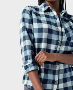 STIO Women's Dovetail Lightweight Flannel Shirt 14 STIO Women's Dovetail Lightweight Flannel Shirt -Stio Activewear 100064 455 3 ALT