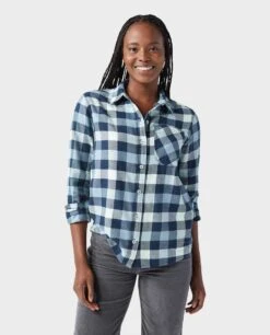 STIO Women's Dovetail Lightweight Flannel Shirt 15 STIO Women's Dovetail Lightweight Flannel Shirt -Stio Activewear 100064 455 8