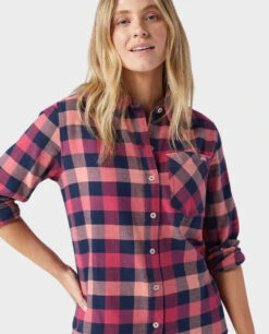 STIO Women's Dovetail Lightweight Flannel Shirt 20 STIO Women's Dovetail Lightweight Flannel Shirt -Stio Activewear 100064 540 2 ALT