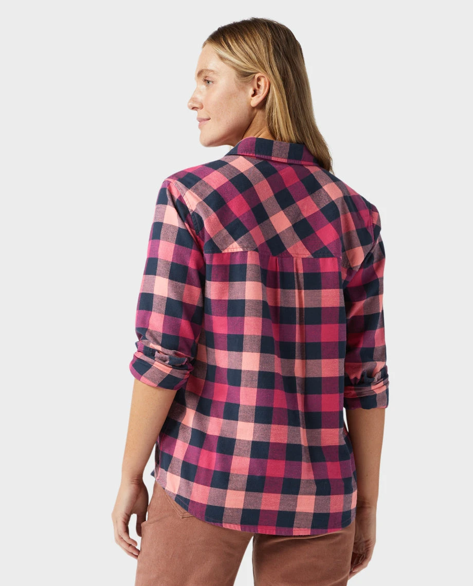 Women's Dovetail Lightweight Flannel Shirt STIO Women's Dovetail Lightweight Flannel Shirt -Stio Activewear 100064 540 4