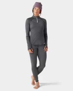 STIO Women's Basis Power Wool™ Zip Neck -Stio Activewear 100076 102 1