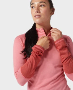 STIO Women's Basis Power Wool™ Zip Neck -Stio Activewear 100076 520 1 ALT