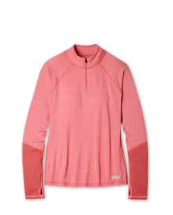 STIO Women's Basis Power Wool™ Zip Neck -Stio Activewear 100076 520