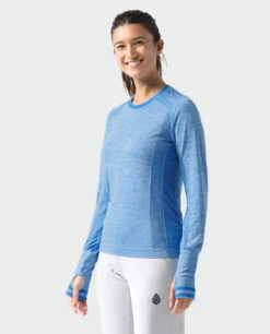 STIO Women's Basis Seamless Tech Crew -Stio Activewear 100096 407 3 Top eaa30470 a043 4c62 b110 014638d7ed0c