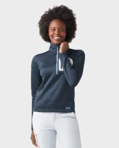 STIO Women's Gannett Peak Fleece Half Zip -Stio Activewear 100213 410 3 Top cc69a77b 22fa 47c6 8d39 4a0e6c2c567b