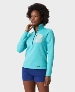STIO Women's Gannett Peak Fleece Half Zip -Stio Activewear 100213 488 3 Top d58e23b3 7704 4cd7 a900 20414d305a0e