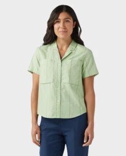 STIO Women's Marion Camp Shirt SS -Stio Activewear 100223 836 3 Top 190741ec 4f29 4d53 8df6 56e73f7d5d61