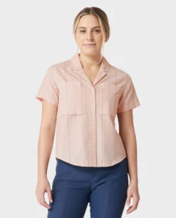 STIO Women's Marion Camp Shirt SS -Stio Activewear 100223 838 3 Top