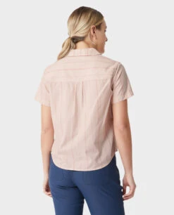 STIO Women's Marion Camp Shirt SS -Stio Activewear 100223 838 4 Top