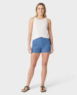 STIO Women's Rivet Twill Short - 3" -Stio Activewear 100227 403 3 1 Full