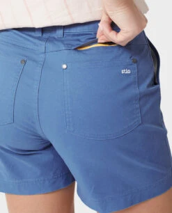 STIO Women's Rivet Twill Short - 5" -Stio Activewear 100227 403 5 5