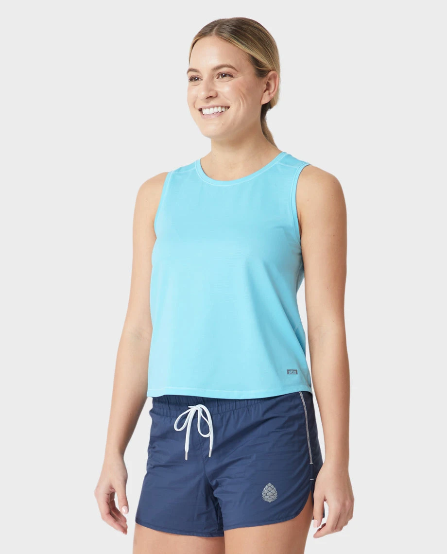 Women's Crester Trail Tank STIO Women's Crester Trail Tank -Stio Activewear 100229 460 3 Top