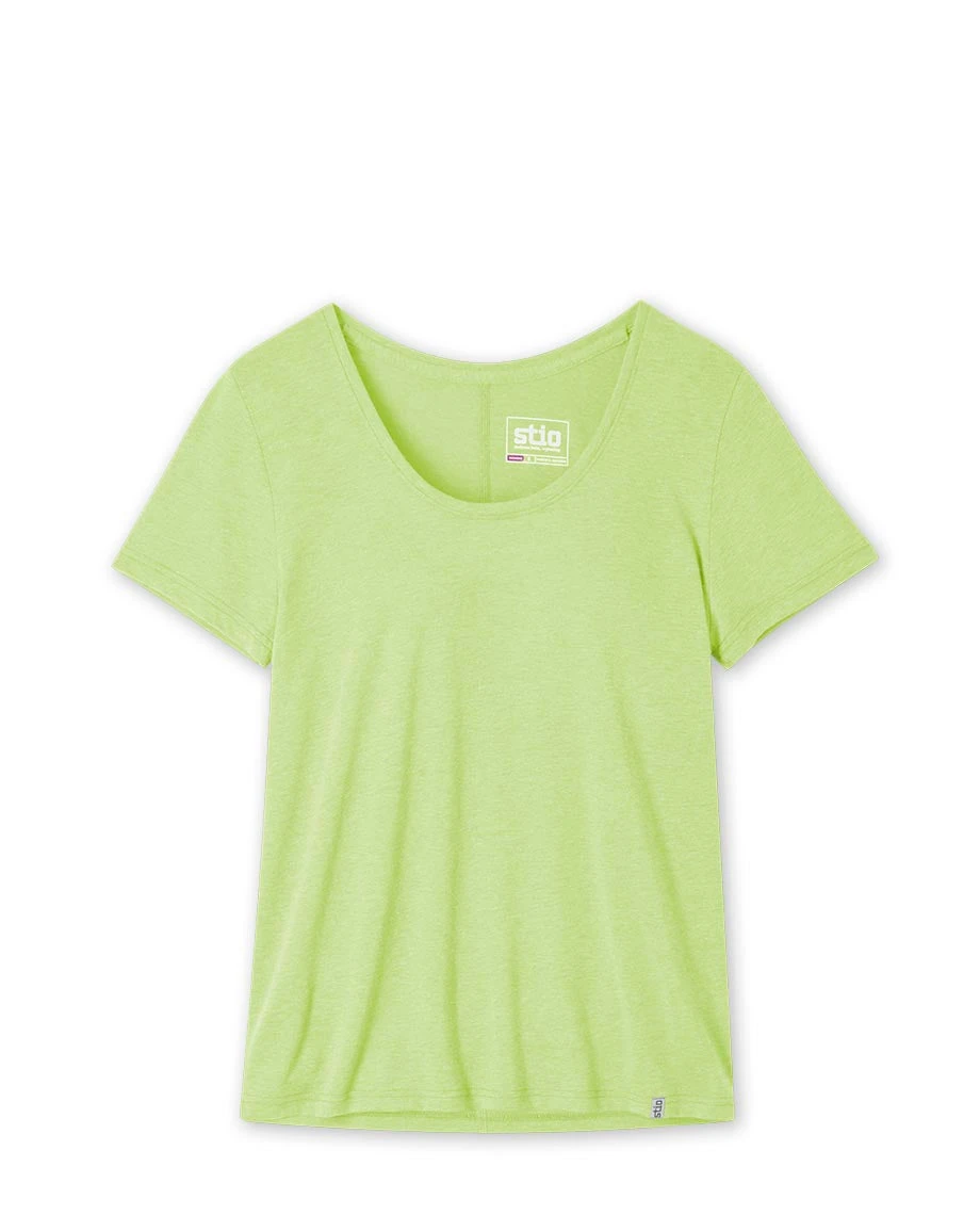 Women's Divide Scoop Neck Tee SS STIO Women's Divide Scoop Neck Tee SS -Stio Activewear 100244 727