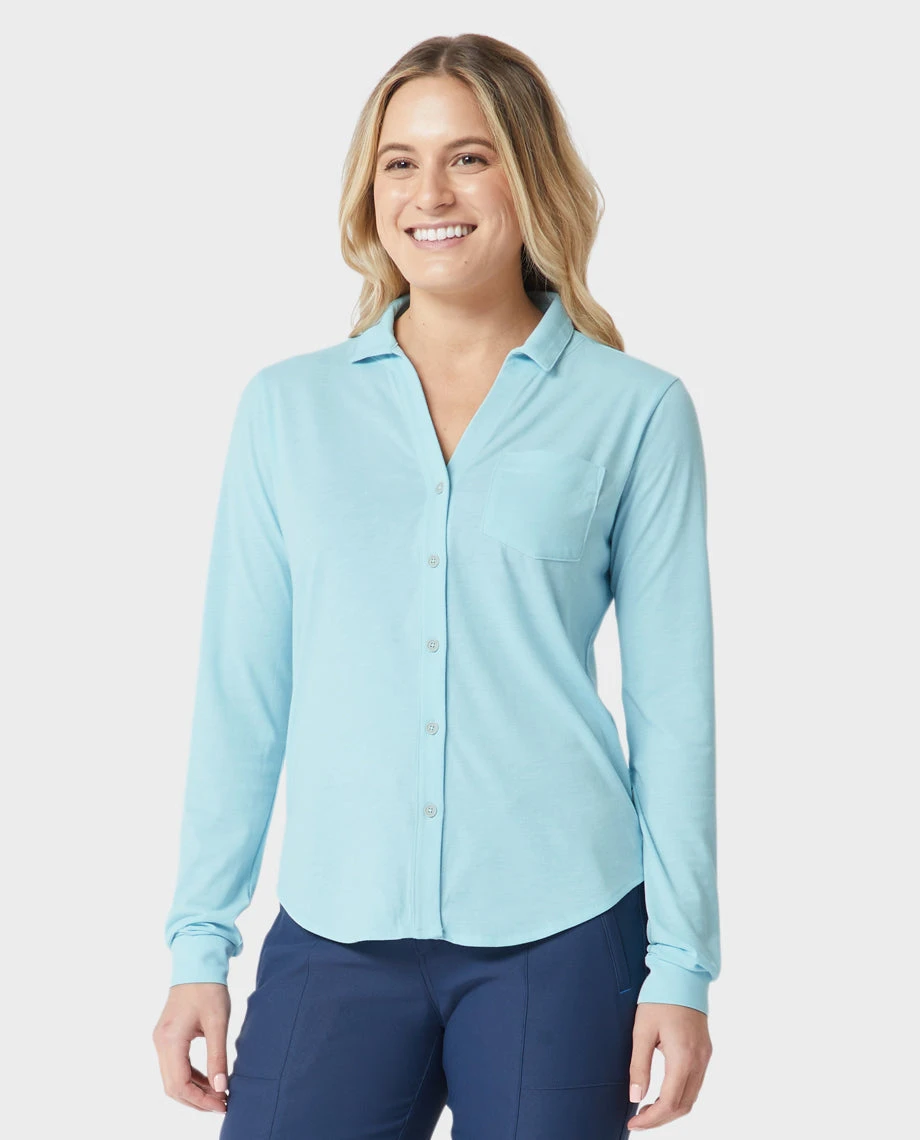 Women's Divide Shirt STIO Women's Divide Shirt -Stio Activewear 100252 460 3 Top