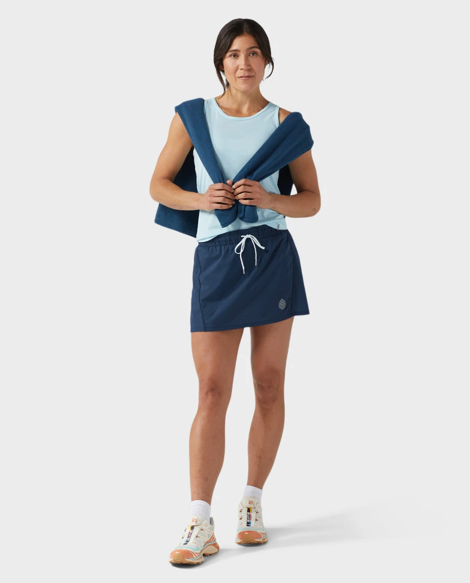 Women's Second Light Skirt STIO Women's Second Light Skirt -Stio Activewear 100259 410 1 Full