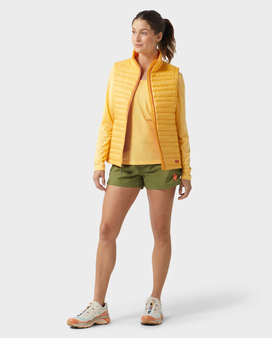 Women's Divide Scoop Neck Tee LS STIO Women's Divide Scoop Neck Tee LS -Stio Activewear 100283 361 1 Full