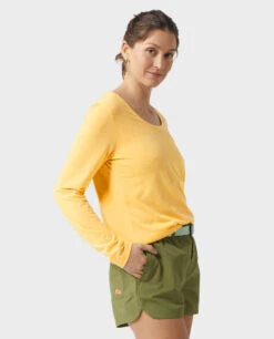 STIO Women's Divide Scoop Neck Tee LS 4 STIO Women's Divide Scoop Neck Tee LS -Stio Activewear 100283 361 3 Top