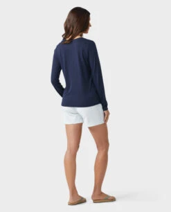 STIO Women's Divide Scoop Neck Tee LS 14 STIO Women's Divide Scoop Neck Tee LS -Stio Activewear 100283 422 2 Full