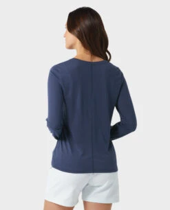 STIO Women's Divide Scoop Neck Tee LS 12 STIO Women's Divide Scoop Neck Tee LS -Stio Activewear 100283 422 4 Top