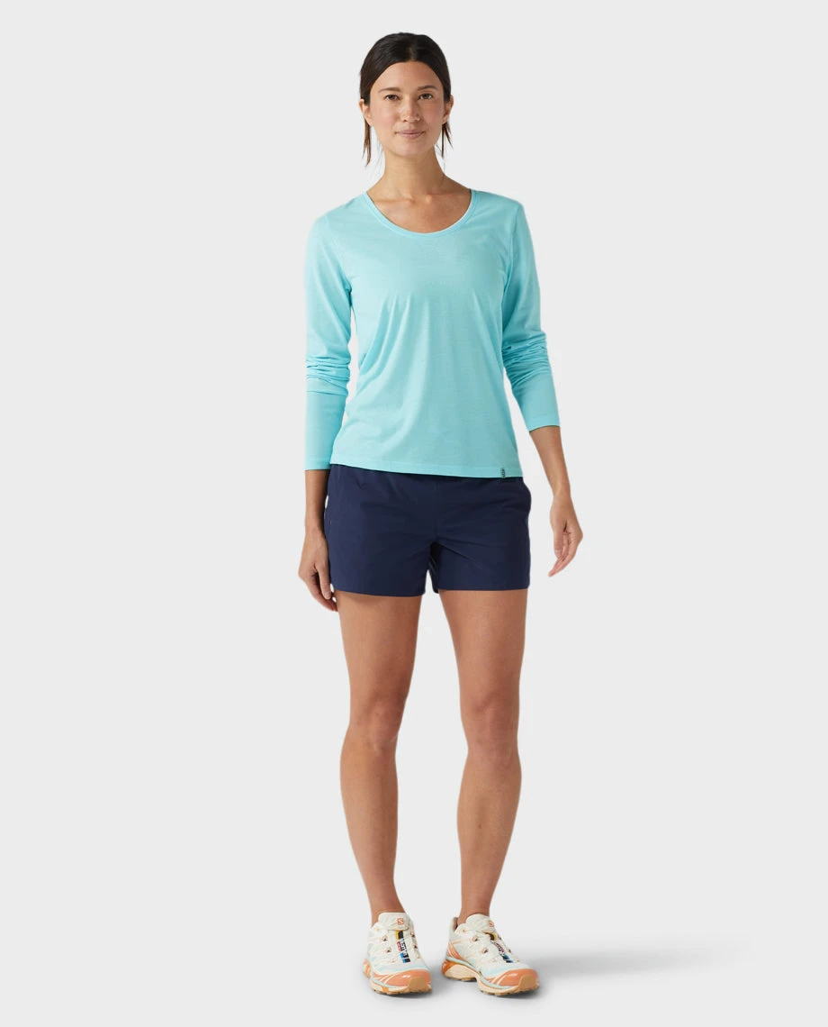 Women's Divide Scoop Neck Tee LS STIO Women's Divide Scoop Neck Tee LS -Stio Activewear 100283 460 1 Full 4942cbbc cf1d 4f43 b697 79591a68079a