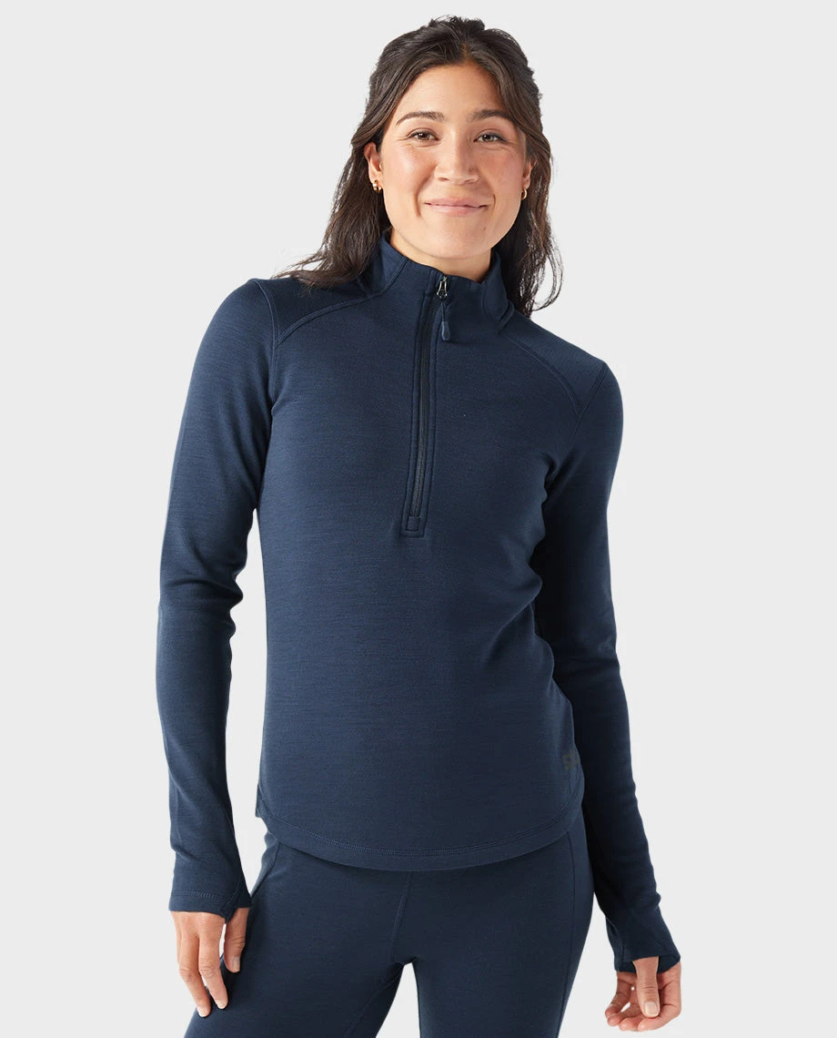 Women's Basis Midweight Merino Half Zip STIO Women's Basis Midweight Merino Half Zip -Stio Activewear 100285 410 1 ALT