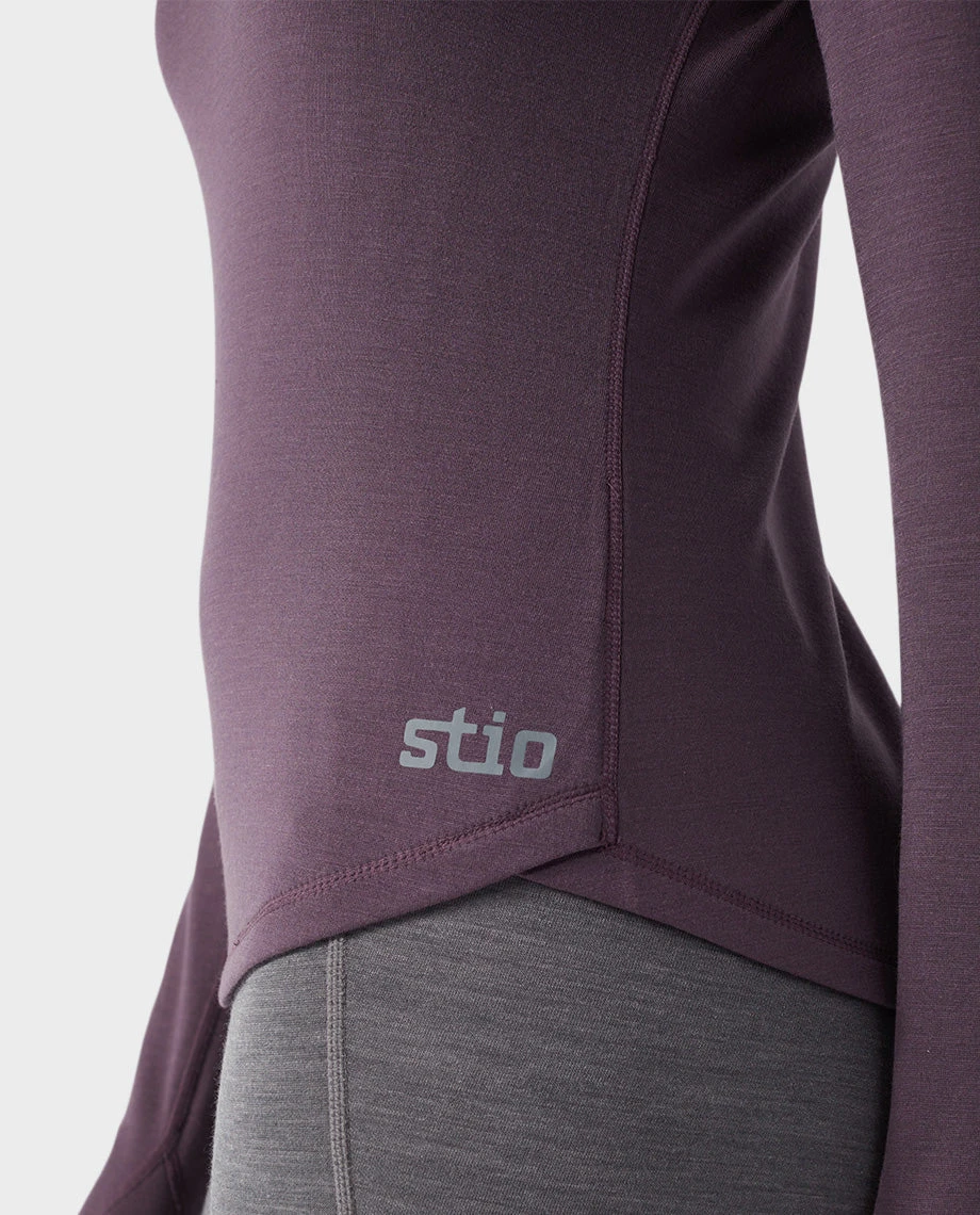 Women's Basis Midweight Merino Crew STIO Women's Basis Midweight Merino Crew -Stio Activewear 100286 601 3