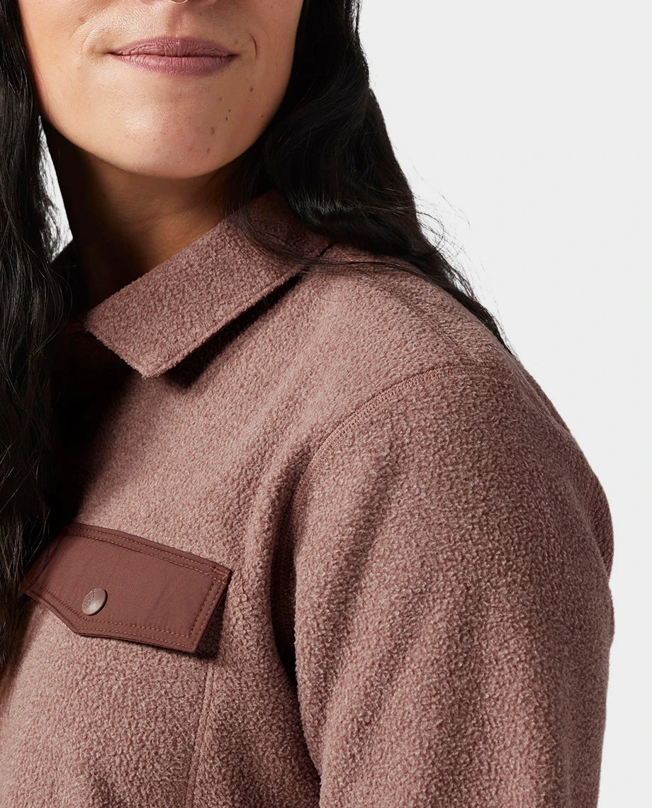 Women's Turpin Fleece Snap Shirt STIO Women's Turpin Fleece Snap Shirt -Stio Activewear 100288 280 2