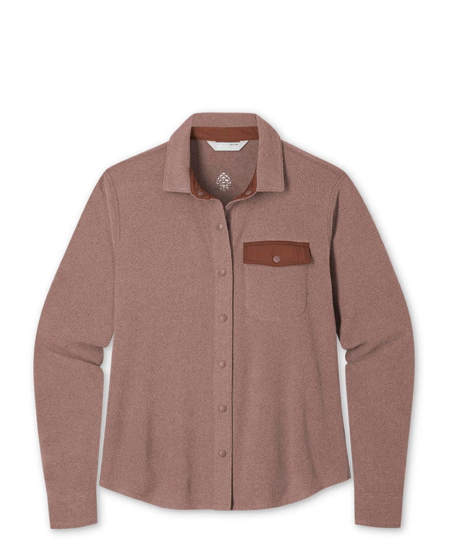 Women's Turpin Fleece Snap Shirt STIO Women's Turpin Fleece Snap Shirt -Stio Activewear 100288 280
