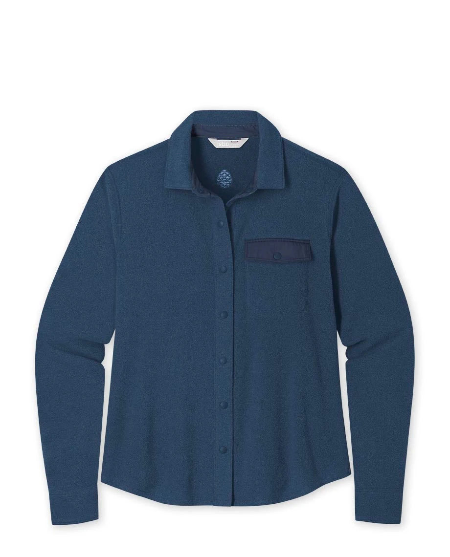 Women's Turpin Fleece Snap Shirt STIO Women's Turpin Fleece Snap Shirt -Stio Activewear 100288 443