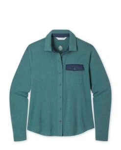 STIO Women's Turpin Fleece Snap Shirt 14 STIO Women's Turpin Fleece Snap Shirt -Stio Activewear 100288 702