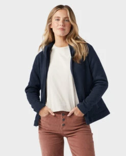 STIO Women's Sweetwater Fleece Full Zip Hoodie -Stio Activewear 100303 452 1 ALT