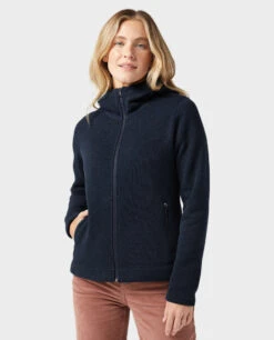 STIO Women's Sweetwater Fleece Full Zip Hoodie -Stio Activewear 100303 452 2