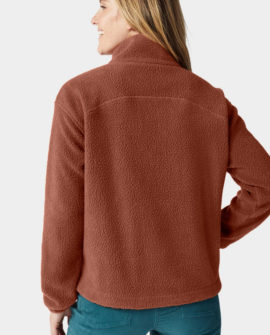 Women's Rawlins Shearling Fleece Pullover STIO Women's Rawlins Shearling Fleece Pullover -Stio Activewear 100344 293 3