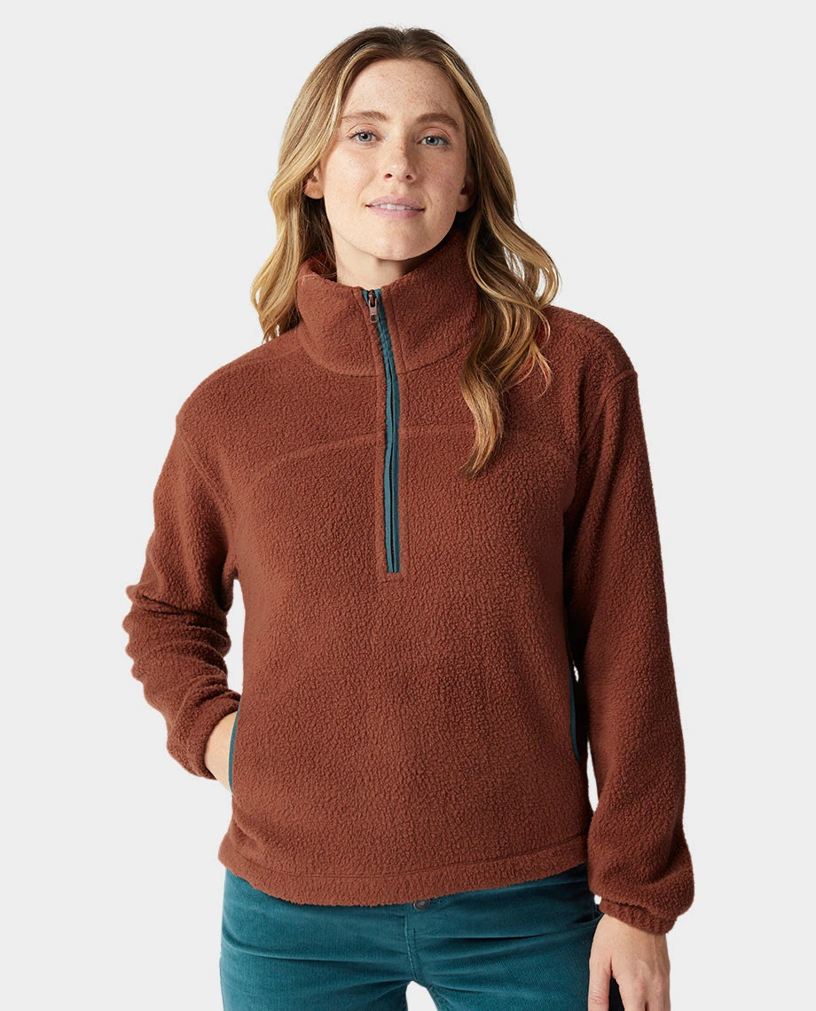 Women's Rawlins Shearling Fleece Pullover STIO Women's Rawlins Shearling Fleece Pullover -Stio Activewear 100344 293 5