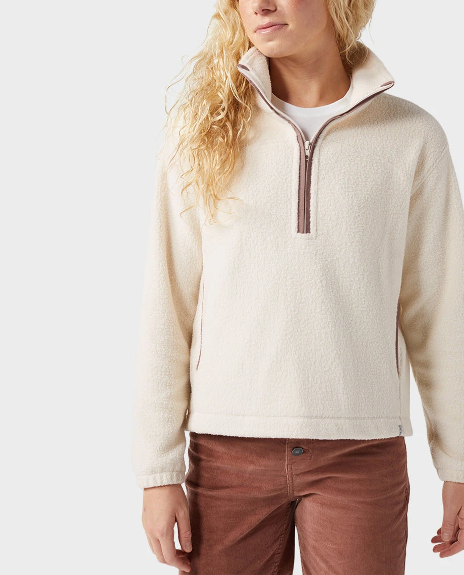 Women's Rawlins Shearling Fleece Pullover STIO Women's Rawlins Shearling Fleece Pullover -Stio Activewear 100344 295 2 ALT