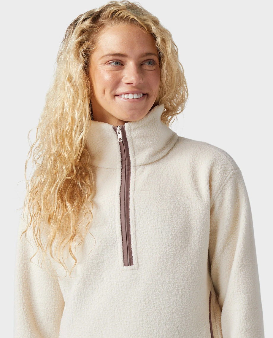 Women's Rawlins Shearling Fleece Pullover STIO Women's Rawlins Shearling Fleece Pullover -Stio Activewear 100344 295 4