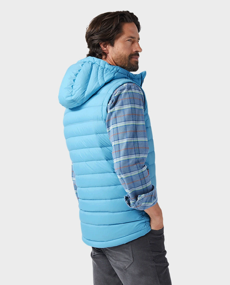 Men's Hometown Down Hooded Vest STIO Men's Hometown Down Hooded Vest -Stio Activewear 200020 423 4