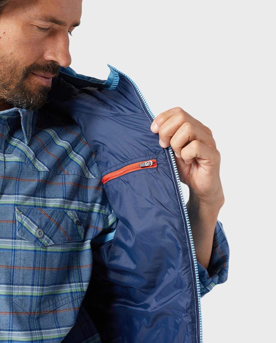 Men's Hometown Down Hooded Vest STIO Men's Hometown Down Hooded Vest -Stio Activewear 200020 423 5