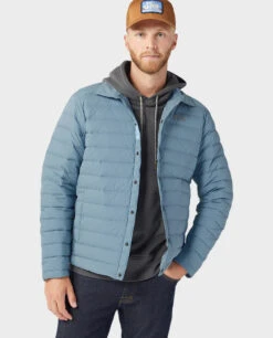 STIO Men's Skillet Stretch Down Shirt Jacket -Stio Activewear 200022 412 2 ALT