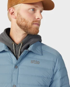 STIO Men's Skillet Stretch Down Shirt Jacket -Stio Activewear 200022 412 4